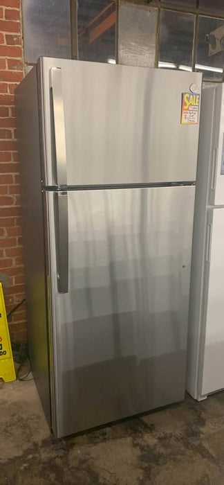 New GE Stainless Steel Refrigerator - Woo Town Furniture (Worcester,MA)