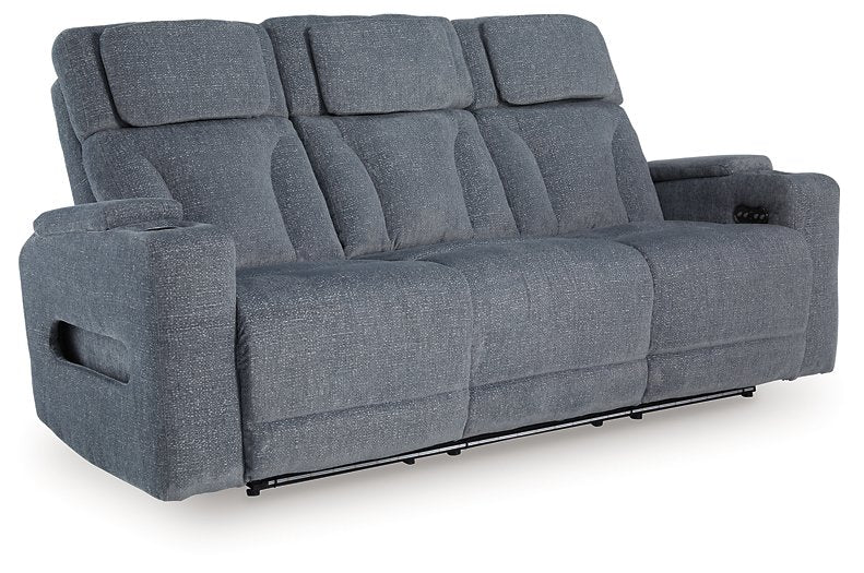 Studio Cave Power Reclining Sofa - Woo Town Furniture (Worcester,MA)