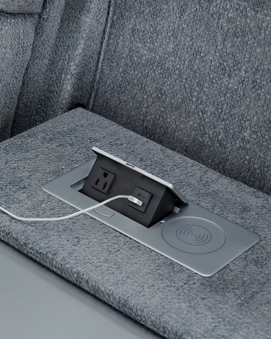 Studio Cave Power Reclining Sofa - Woo Town Furniture (Worcester,MA)