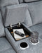 Studio Cave Power Reclining Loveseat with Console - Woo Town Furniture (Worcester,MA)