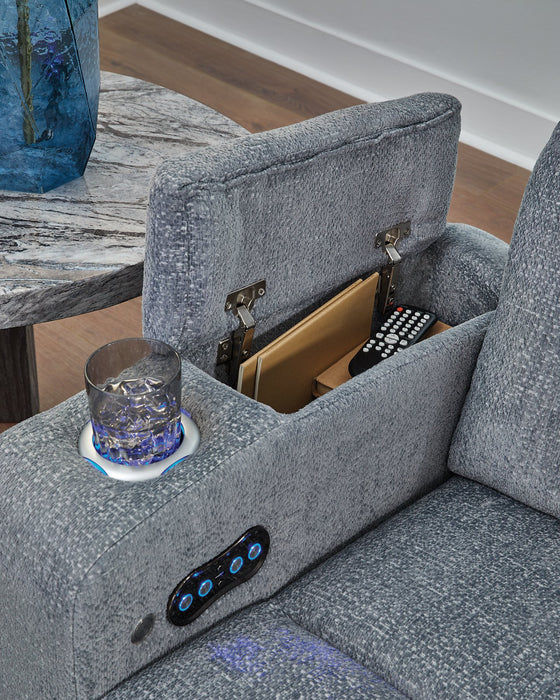 Studio Cave Power Reclining Sofa - Woo Town Furniture (Worcester,MA)