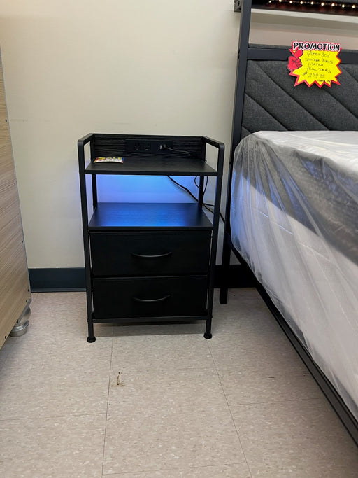 Queen Bedframe with 2 Matching Night stands - Woo Town Furniture (Worcester,MA)