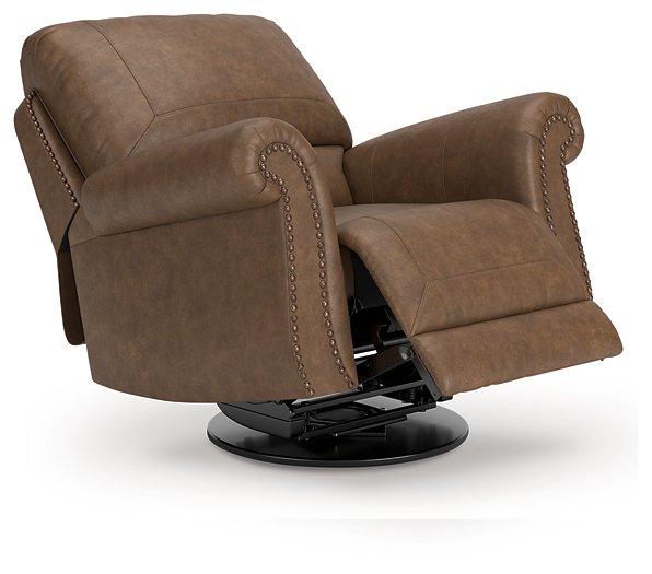 Chasemore Swivel Glider Recliner - Woo Town Furniture (Worcester,MA)