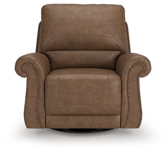 Chasemore Swivel Glider Recliner - Woo Town Furniture (Worcester,MA)