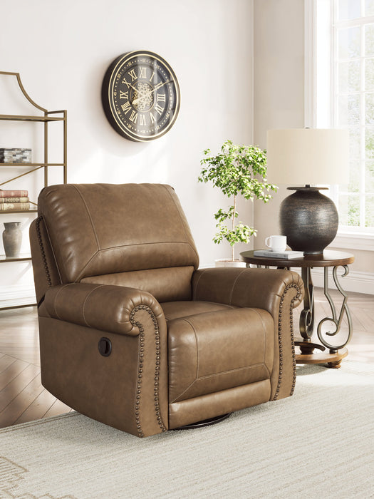 Chasemore Swivel Glider Recliner - Woo Town Furniture (Worcester,MA)