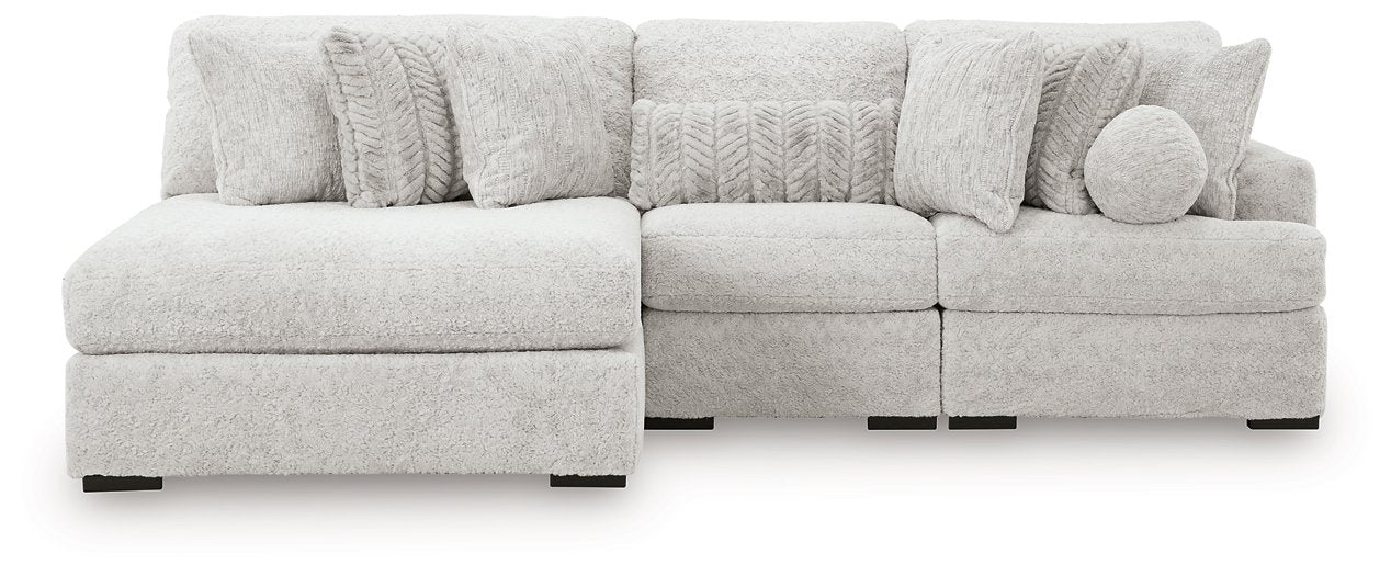 Cuddle Plush Sectional with Chaise - Woo Town Furniture (Worcester,MA)