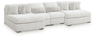 Cuddle Plush Sectional with Chaise - Woo Town Furniture (Worcester,MA)