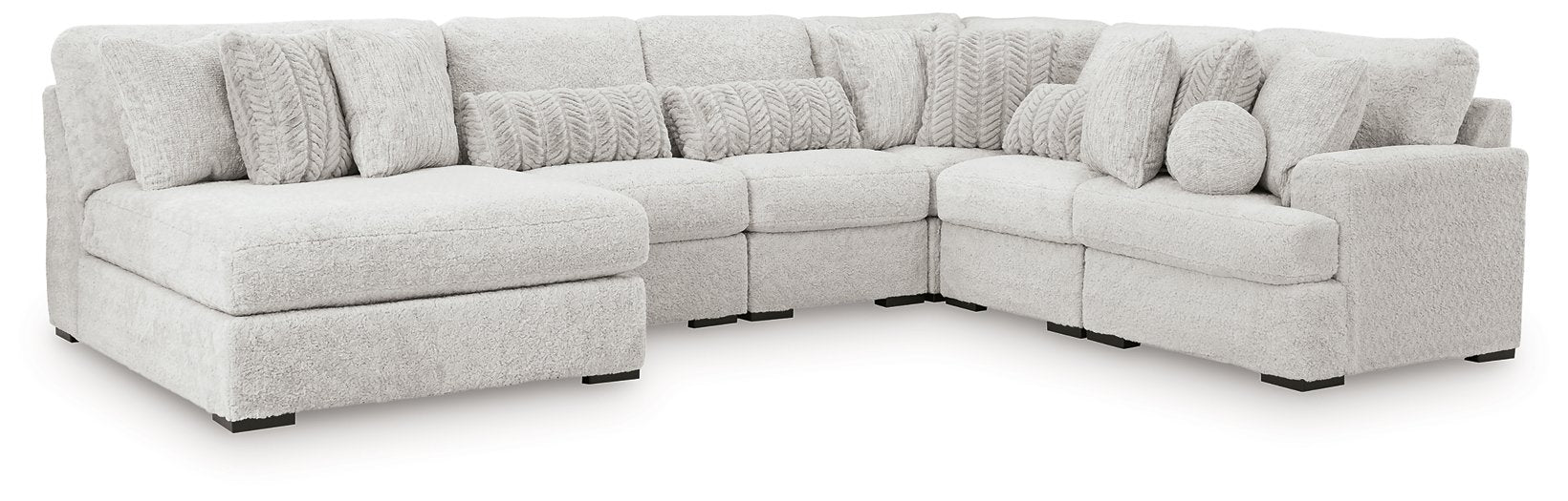 Cuddle Plush Sectional with Chaise - Woo Town Furniture (Worcester,MA)