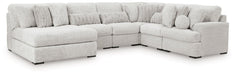 Cuddle Plush Sectional with Chaise - Woo Town Furniture (Worcester,MA)