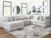 Cuddle Plush Sectional with Chaise - Woo Town Furniture (Worcester,MA)