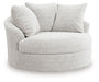 Cuddle Plush Oversized Swivel Accent Chair - Woo Town Furniture (Worcester,MA)