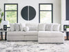Cuddle Plush Sectional with Chaise - Woo Town Furniture (Worcester,MA)