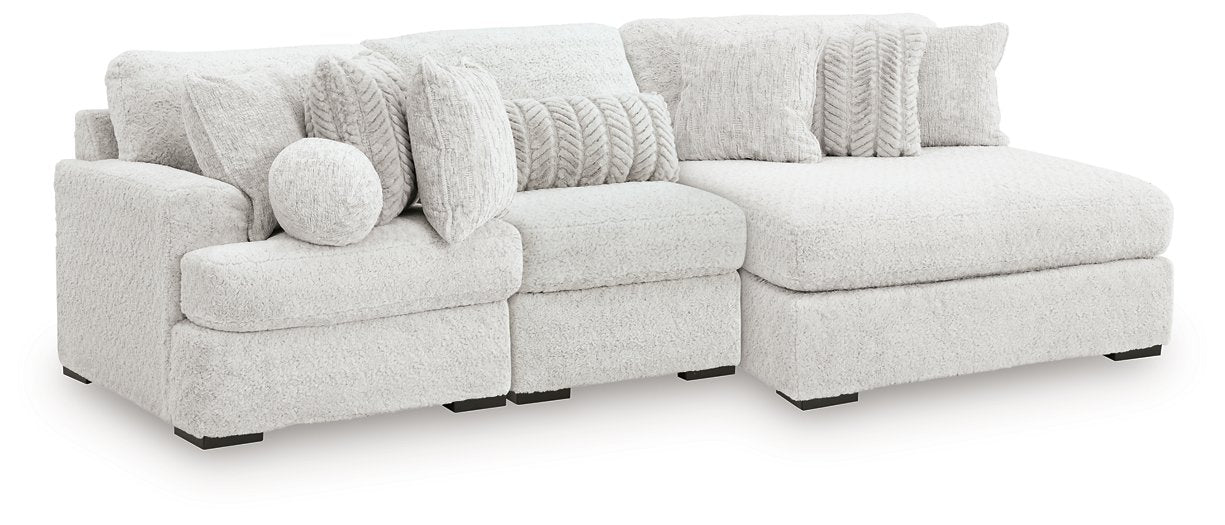 Cuddle Plush Sectional with Chaise - Woo Town Furniture (Worcester,MA)