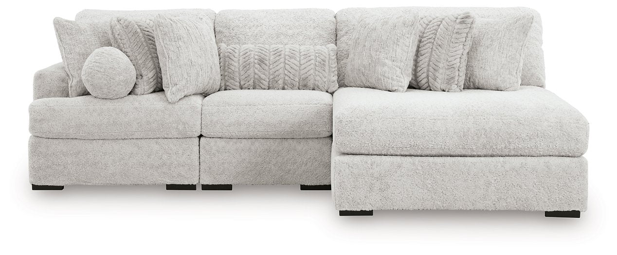 Cuddle Plush Sectional with Chaise - Woo Town Furniture (Worcester,MA)