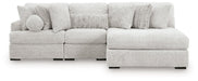 Cuddle Plush Sectional with Chaise - Woo Town Furniture (Worcester,MA)
