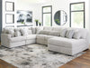 Cuddle Plush Sectional with Chaise - Woo Town Furniture (Worcester,MA)