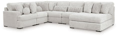 Cuddle Plush Sectional with Chaise - Woo Town Furniture (Worcester,MA)