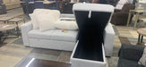 New- reversible sleeper sectional couch white & gray modern - Woo Town Furniture (Worcester,MA)