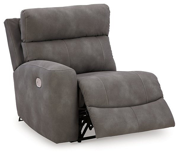 Next-Gen DuraPella Power Reclining Sectional - Woo Town Furniture (Worcester,MA)