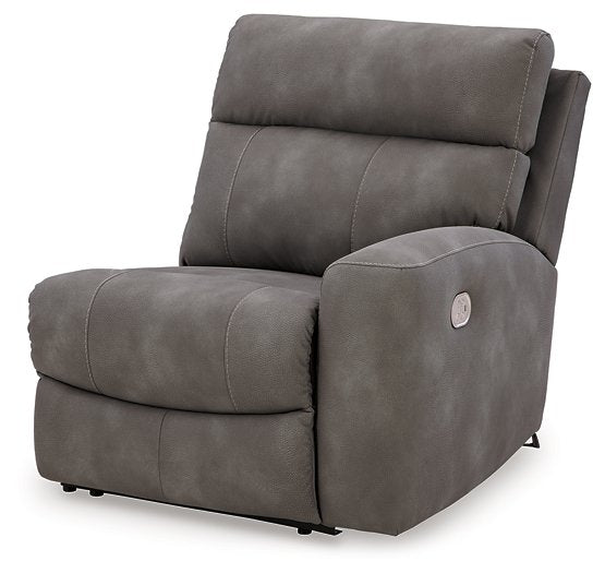 Next-Gen DuraPella Power Reclining Sectional - Woo Town Furniture (Worcester,MA)