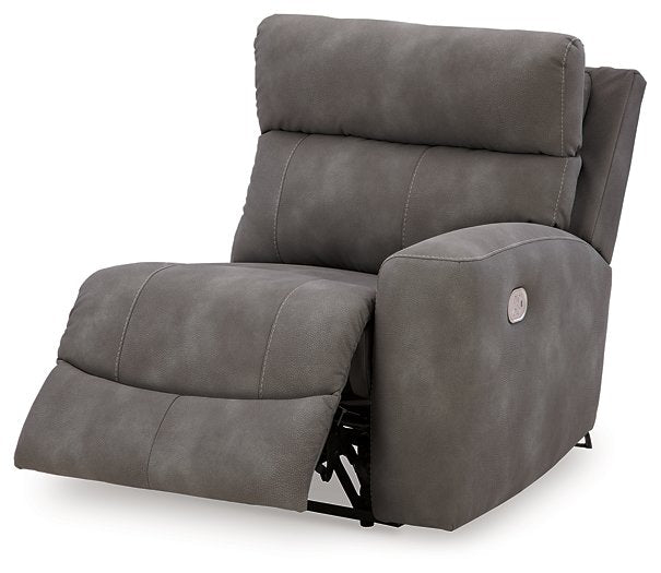 Next-Gen DuraPella Power Reclining Sectional - Woo Town Furniture (Worcester,MA)