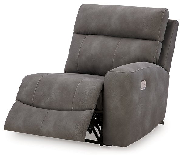 Next-Gen DuraPella Power Reclining Sectional - Woo Town Furniture (Worcester,MA)