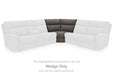Next-Gen DuraPella Power Reclining Sectional - Woo Town Furniture (Worcester,MA)