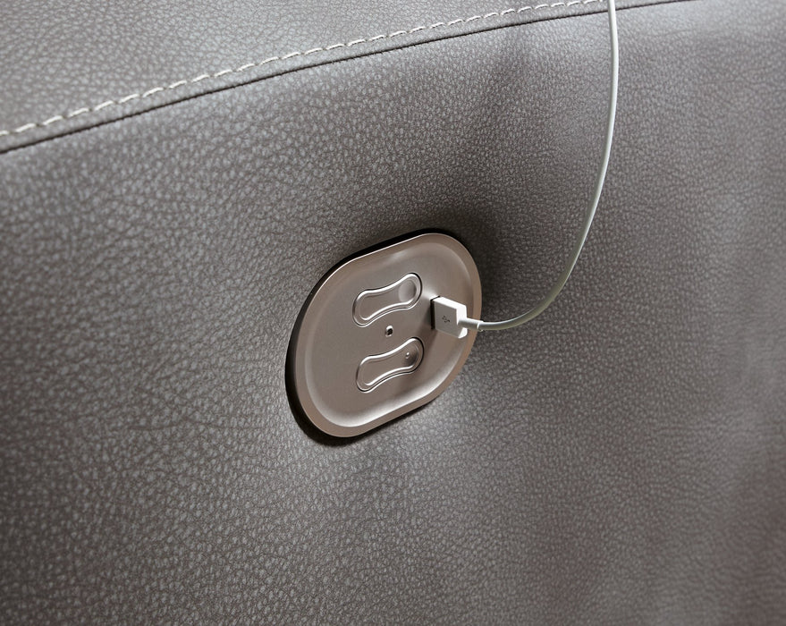 Next-Gen DuraPella Power Reclining Sectional - Woo Town Furniture (Worcester,MA)