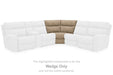 Next-Gen DuraPella Power Reclining Sectional - Woo Town Furniture (Worcester,MA)