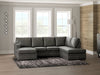Lofton-Pike Sectional with Chaise - Woo Town Furniture (Worcester,MA)