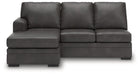 Lofton-Pike Sectional with Chaise - Woo Town Furniture (Worcester,MA)