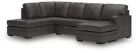 Lofton-Pike Sectional with Chaise - Woo Town Furniture (Worcester,MA)