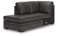 Lofton-Pike Sectional with Chaise - Woo Town Furniture (Worcester,MA)