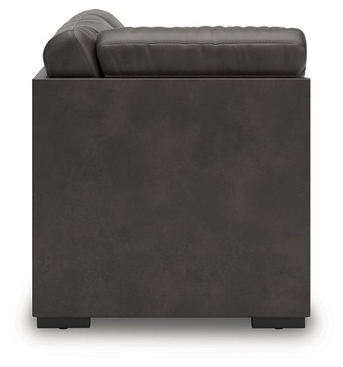 Lofton-Pike Sectional with Chaise - Woo Town Furniture (Worcester,MA)