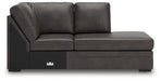 Lofton-Pike Sectional with Chaise - Woo Town Furniture (Worcester,MA)