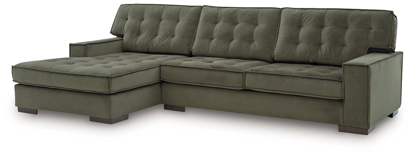 Caspian-Town Sectional with Chaise - Woo Town Furniture (Worcester,MA)