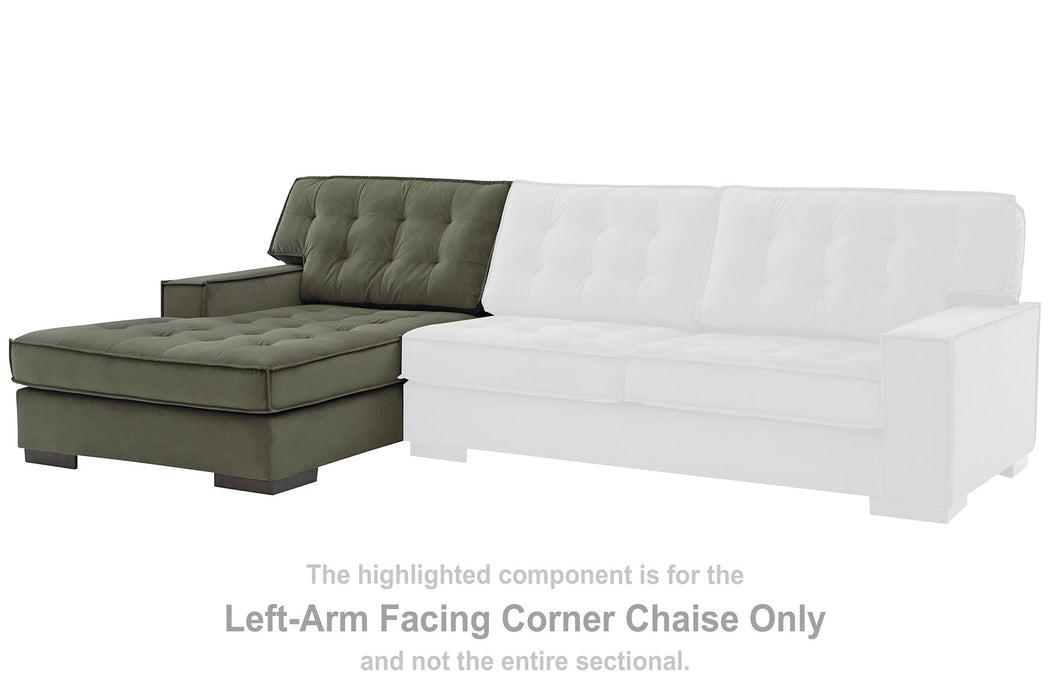 Caspian-Town Sectional with Chaise - Woo Town Furniture (Worcester,MA)