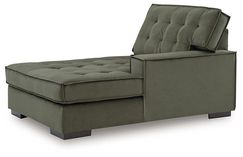 Caspian-Town Sectional with Chaise - Woo Town Furniture (Worcester,MA)
