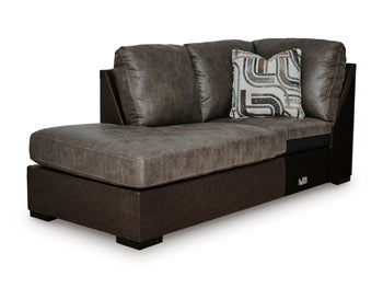Castille Way Sleeper Sectional with Chaise - Woo Town Furniture (Worcester,MA)