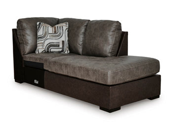 Castille Way Sleeper Sectional with Chaise - Woo Town Furniture (Worcester,MA)