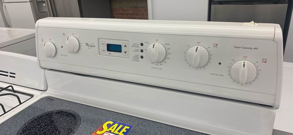 Used Whirlpool Electric Stove - Woo Town Furniture (Worcester,MA)