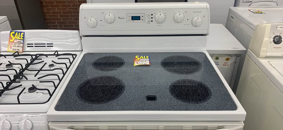 Used Whirlpool Electric Stove - Woo Town Furniture (Worcester,MA)