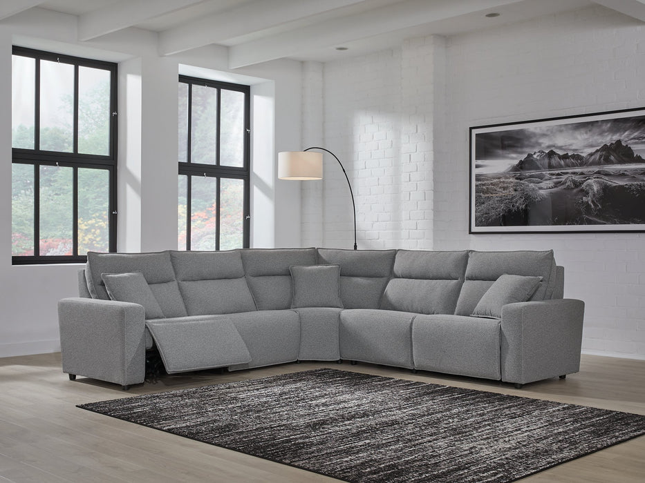 Modmax Power Reclining Sectional - Woo Town Furniture (Worcester,MA)
