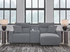 Modmax Power Reclining Sectional with Chaise - Woo Town Furniture (Worcester,MA)