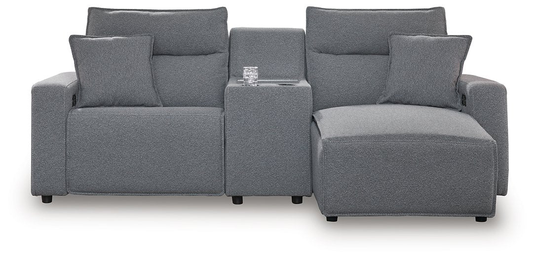 Modmax Power Reclining Sectional with Chaise - Woo Town Furniture (Worcester,MA)