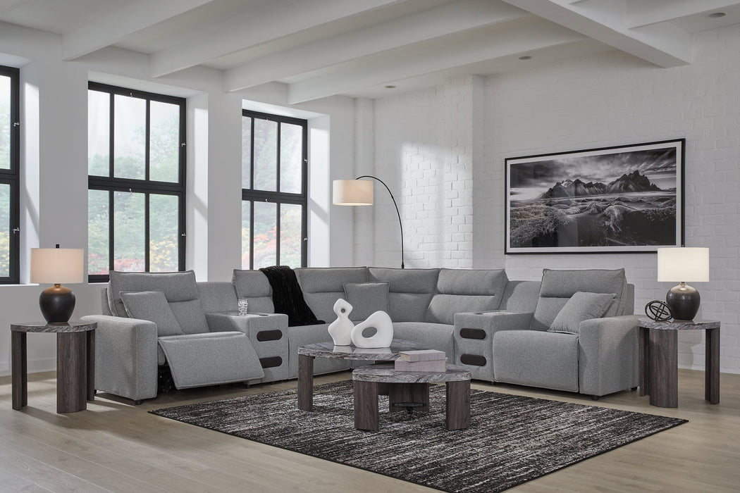 Modmax Power Reclining Sectional with Chaise - Woo Town Furniture (Worcester,MA)