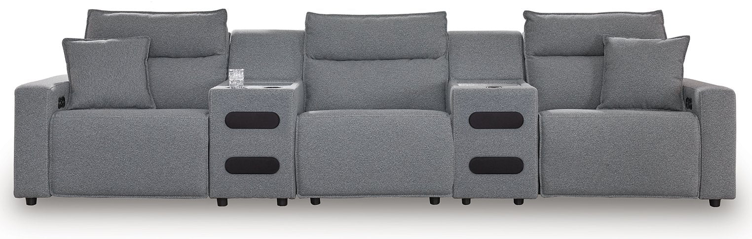 Modmax Power Reclining Sectional - Woo Town Furniture (Worcester,MA)