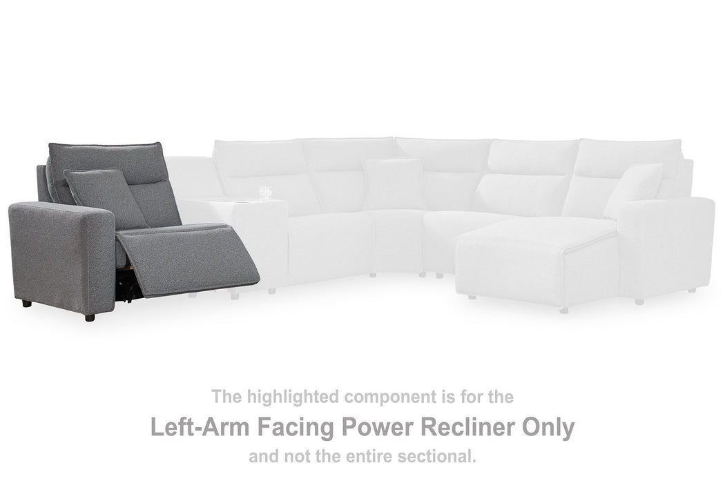 Modmax Power Reclining Sectional with Chaise - Woo Town Furniture (Worcester,MA)