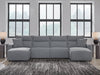 Modmax Power Reclining Sectional with Chaise - Woo Town Furniture (Worcester,MA)
