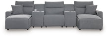 Modmax Power Reclining Sectional with Chaise - Woo Town Furniture (Worcester,MA)